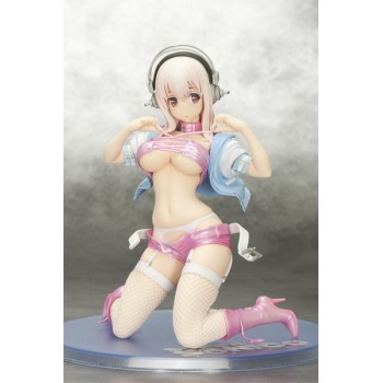 Nitro Super Sonic PVC Statue 1/7 Super Sonico Bondage Version Candy Pink 16 cm